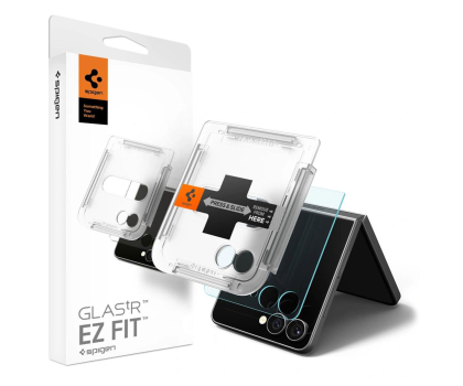 Szkło i folia ochronna SPIGEN SZKŁO HARTOWANEGLAS.TR ”EZ FIT” HD GALAXY Z FLIP 7 CLEAR 8800283304206
